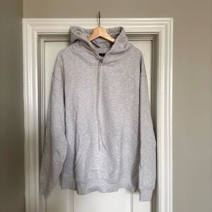Light hash gray hoodie